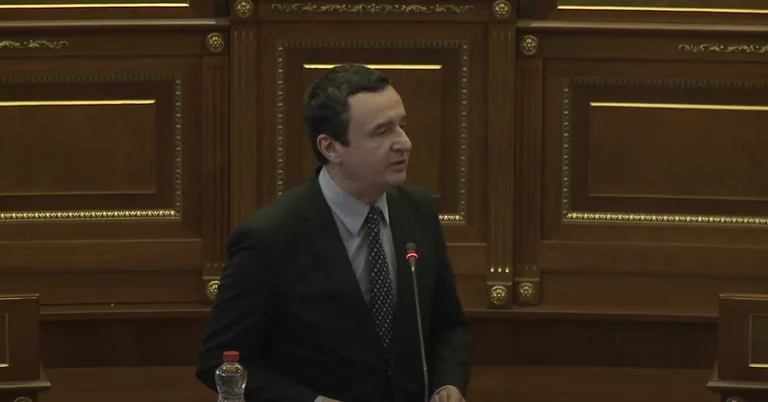 Kurti MP: Le parlo apertamente, vuole votare sull'accordo Ohrid nell'Assemblea?