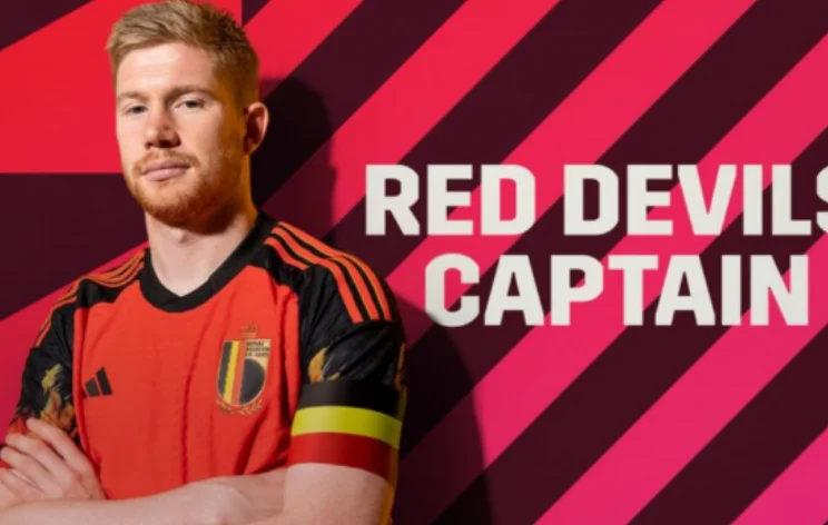 De Bruyne es nombrado capitán de Bélgica