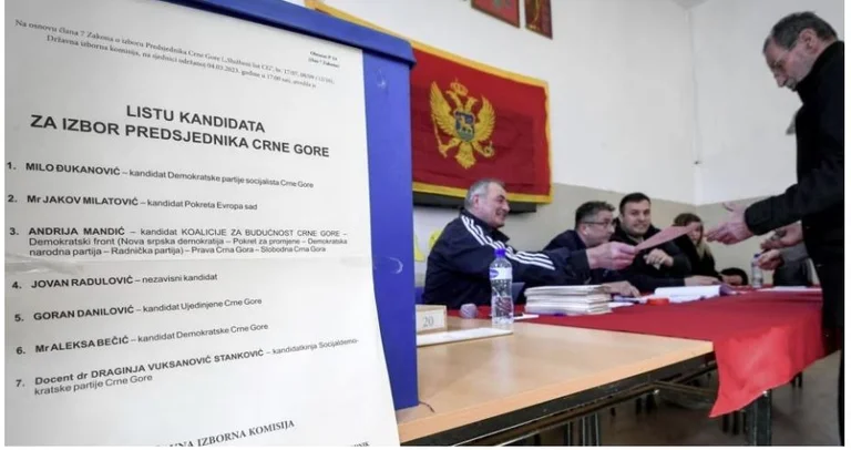 Montenegro: Milo Djukanovic, Jakov Milatovic, gegen die Zweite Runde der Präsidentschaftswahlen