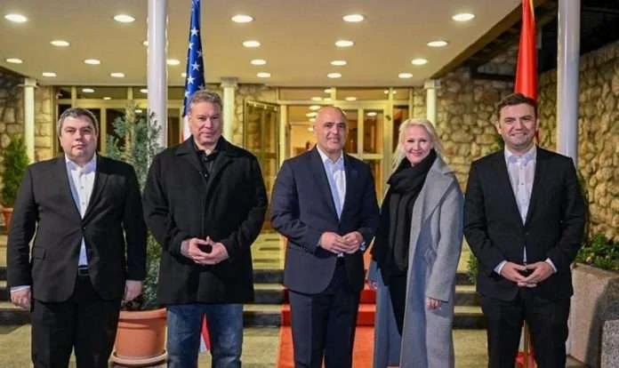 Kovacevski hosted the American delegation / Escobar and Aggeler in Ohrid on the eve of Kurti Vuciq meeting