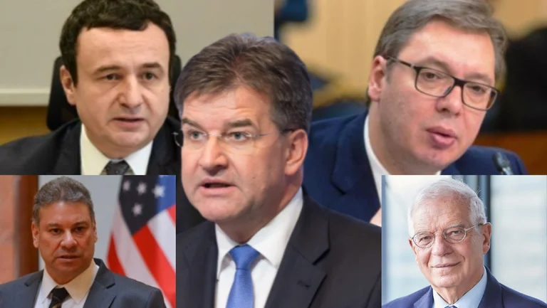 Let the association be: Some of the international messages before Kurti-Vucciq meeting