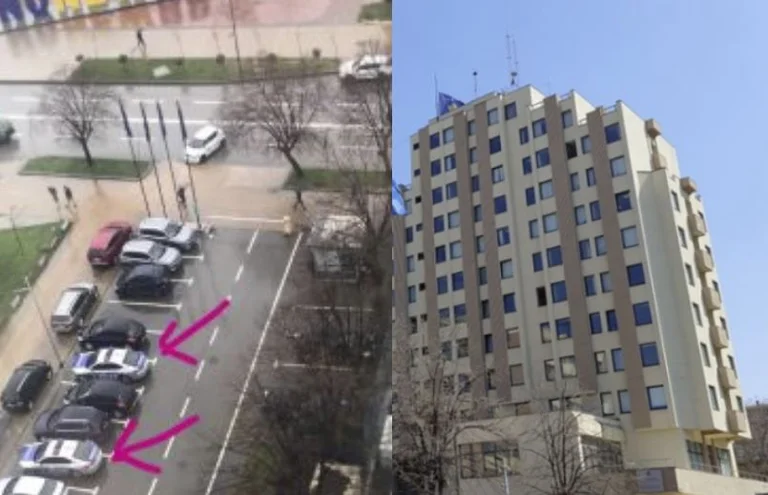 Lo que la policía quería hoy en el MPJD, oficiales civiles y uniformes han permanecido en el edificio durante horas