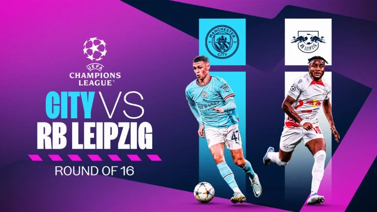 Offizielle Formationen: Man City Leipzing