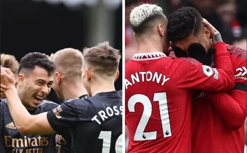 Arsenal setzt sich weiter als Champion, Man United zieht nur Southampton