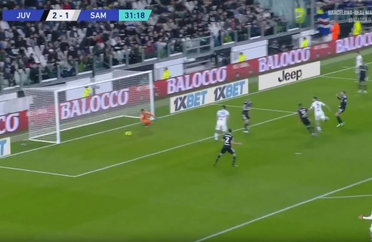 Pazzo, pazzo: SAMPdoria segna due gol contro Juventu in due minuti
