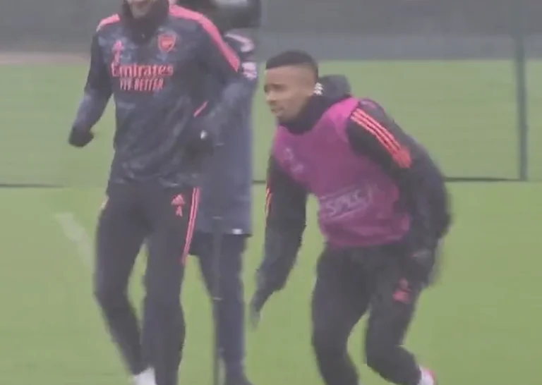 Good news for Arsenal Jesus returns to full training with club