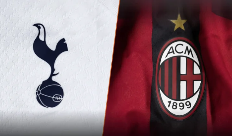 Formaciones oficiales: Tottenham AC Milan