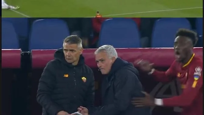 Rome's football player scored super goal towards Juventus, see Mourinho's reaction