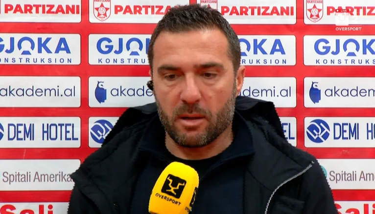Este es Orges Shehi después de la derrota de Partizan: Se aprovecharon de los casos y ganaron