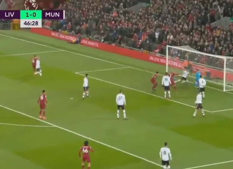Dieser große Liverpool Freund Nnez zerlegt United gate