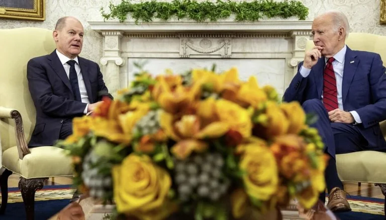 Biden et Scholz se rencontrent à la Maison Blanche