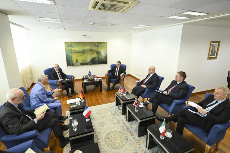 Kurt trifft QUINT-Botschafter: Kosovo Ready for European Plan Implementation