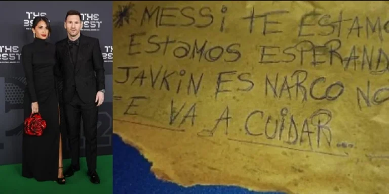 Messy, Schießen im Familiengeschäft und hinterlassen eine Nachricht für Argentinien