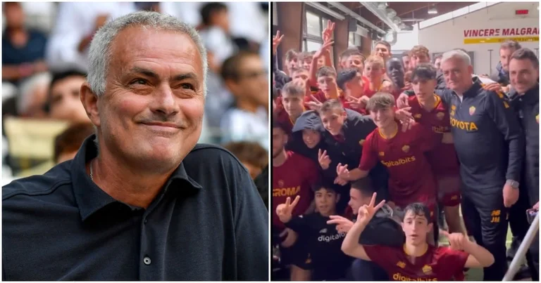 Lazio attacks Mourinho: He came to see the young man's derby, insulted a 14-year-old player during the execution of the penalty.