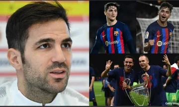 Sind Pedri und Gavi, Inista und der neue Xavi? ) Antworten Cesc Fabregas