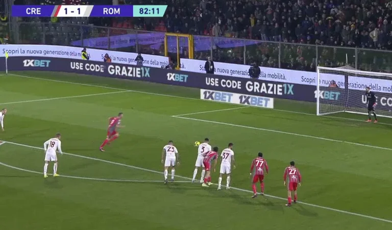 Cremonese is headed for victory, Ciophony marks the goal of superiority towards AS Rome
