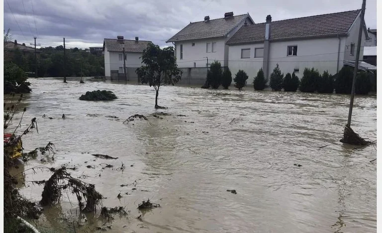 L'IHMK met en garde contre d'éventuelles inondations au Kosovo demain