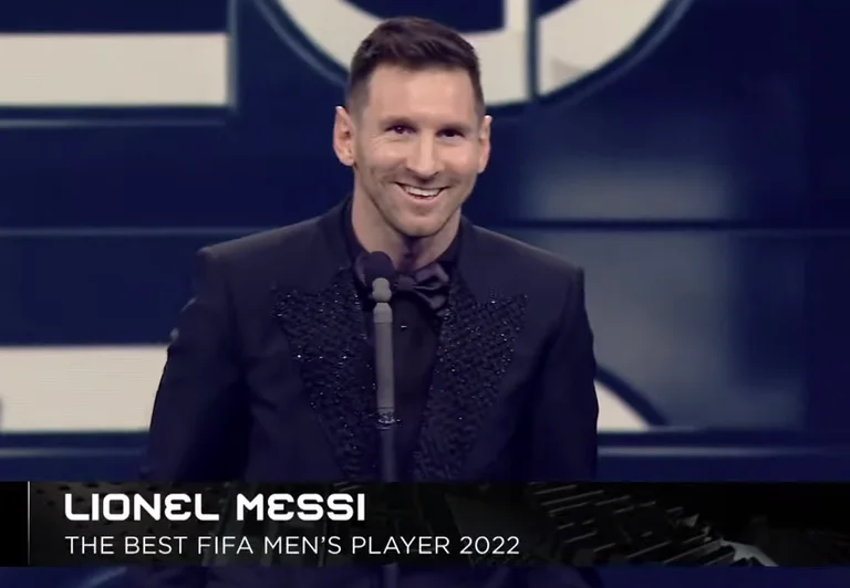 Offizieller: Leo Messy Best Player von 2022 von der FIFA