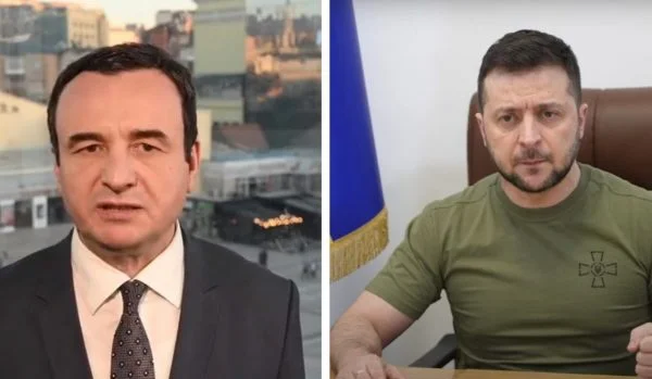 Tomorrow he meets with Vucinqi, Kurti takes time to motivate him with a letter Zelensky: Your battle is our battle