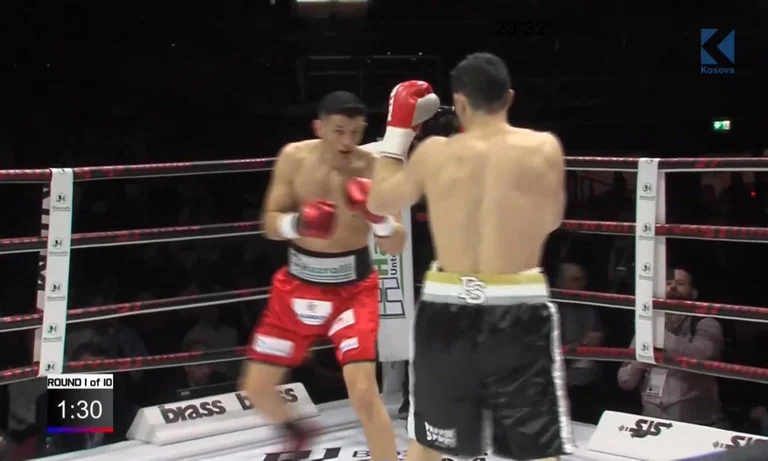 Haxhi Krasniqi uninhibited in first four rounds