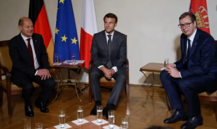 Vor Montag: Die Wuchies gehen zu einem Brief von Macron, Scholzi und Mellon