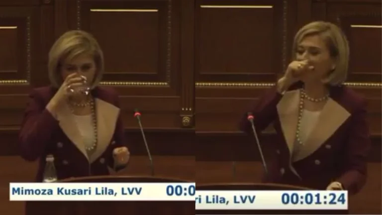 “Kusari Lila's voice is exhausted as she defends Martin Berisha in high tone