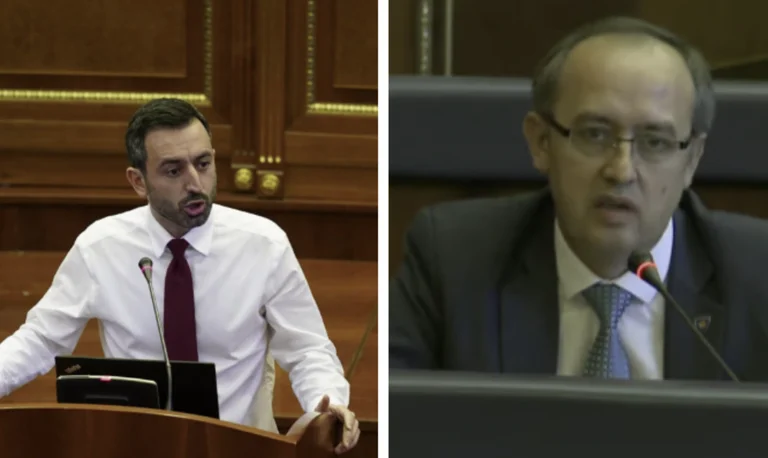 De la part du Parlement: Basha et Hoti crash est également mentionné comme vert