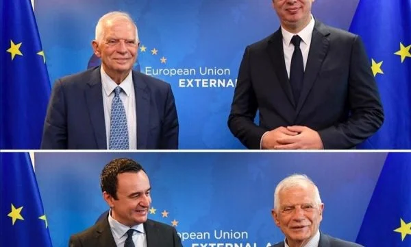 Borrell prima appartiene a Kurti e Vuciqi, prima della riunione congiunta