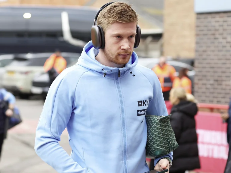 De Bruyne and the other two City players are not on the team for the Leipzig game.