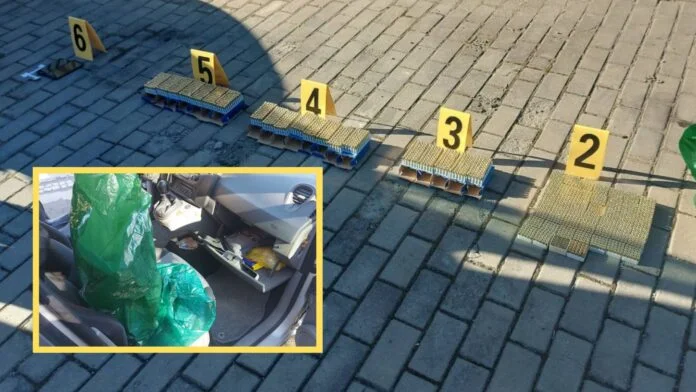 La policía encuentra más de 60.000 balas en un coche serbio en el norte