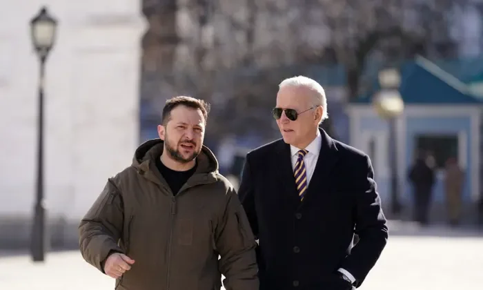 Joe Biden e la sua visita storica a Kiev