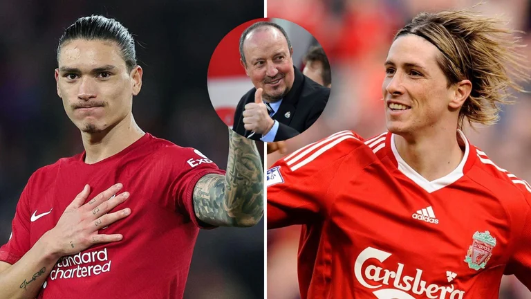 Rafa Benitez compara Nunez con Torres
