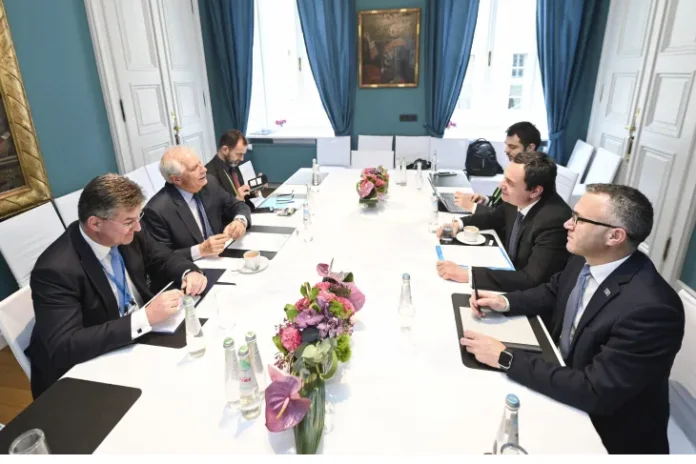 Kurti rencontre Borrell de Lajcak, proposition européenne et 27 février, thème de discussion