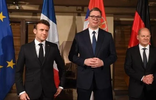 Vuciq dopo il suo incontro con Scholz, Macron Blinken: Abbiamo anche un apprezzamento per il Kosovo