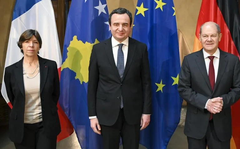 Kurti rencontre Scholzin, plan européen et 27 février