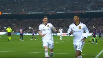 UTD Man reagiert schnell durch Rasford