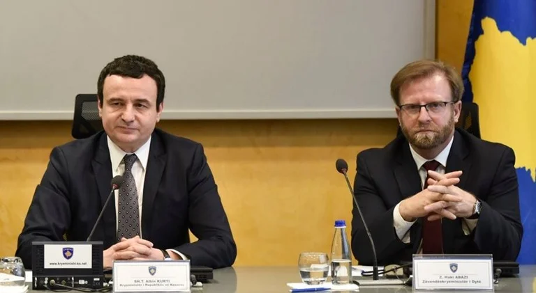 Zitat von Kurti's Post-Angriff auf Haki Abbas nach Mahnung von morgen