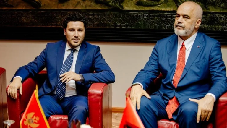 Albanien, Montenegro Regierung Gemeinsame Sitzung Datum Entdeckt