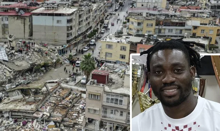 Missing nine days after the earthquake in Turkey, Turkish club coach concerned about Ghana footballer