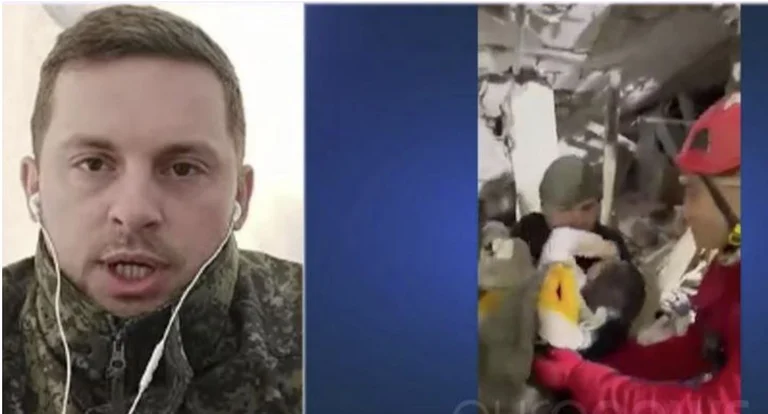 Este es el comandante del Ejército de Kosovo: Conseguimos dos personas vivas del edificio de 7 pisos.