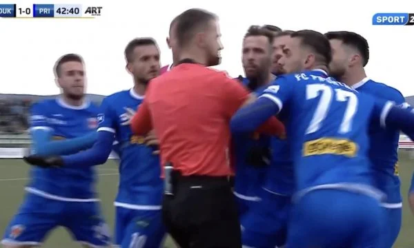 Referee Mentor Ajeti admite error, disculpas al FC Pristina