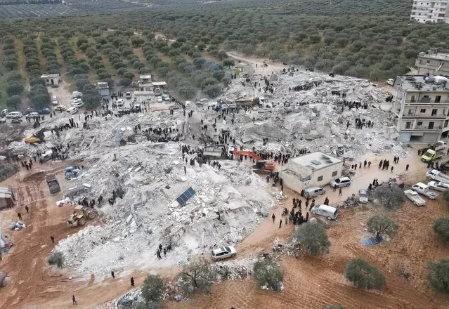 I siriani hanno lasciato dietro il terremoto nelle mani di Dio, senza tende, senza aiuto, niente