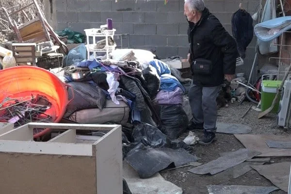 Albanais dans le nord dans un état grave après les inondations, attendre l'aide de l'État