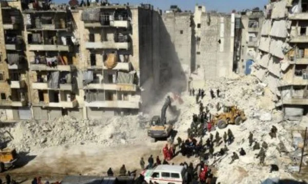 5 milioni di siriani sono lasciati senza casa dal terremoto