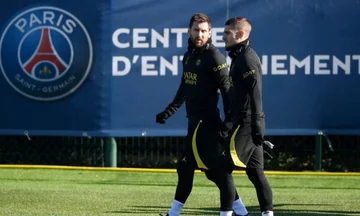 Messy und Verratti sind bereit für das Spiel gegen Bayerni in Chamongies