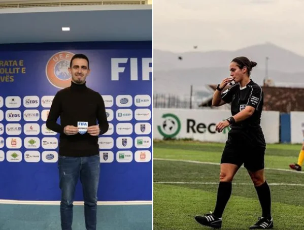 Duo de juges, Mervan Beytullah Rita Vehapi tombe des tests physiques U EFA