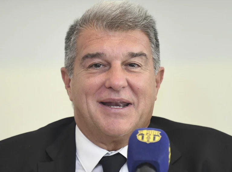 Brcelona's president says he saved the club from financial collapse