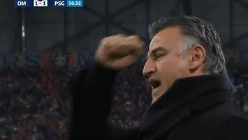 War es bei den Buchereien? Kameras fangen den Moment an, an dem der Coach wegkommt P The SG's vergeben an Marseilles Ziel