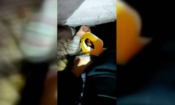 The baby was saved after 61 hours in ruins, caused laughter by the question she posed to rescue teams in Turkey