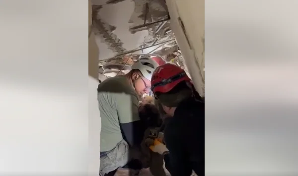 Il momento in cui KSF emette le rovine di due anni in Turchia (VIDEO)